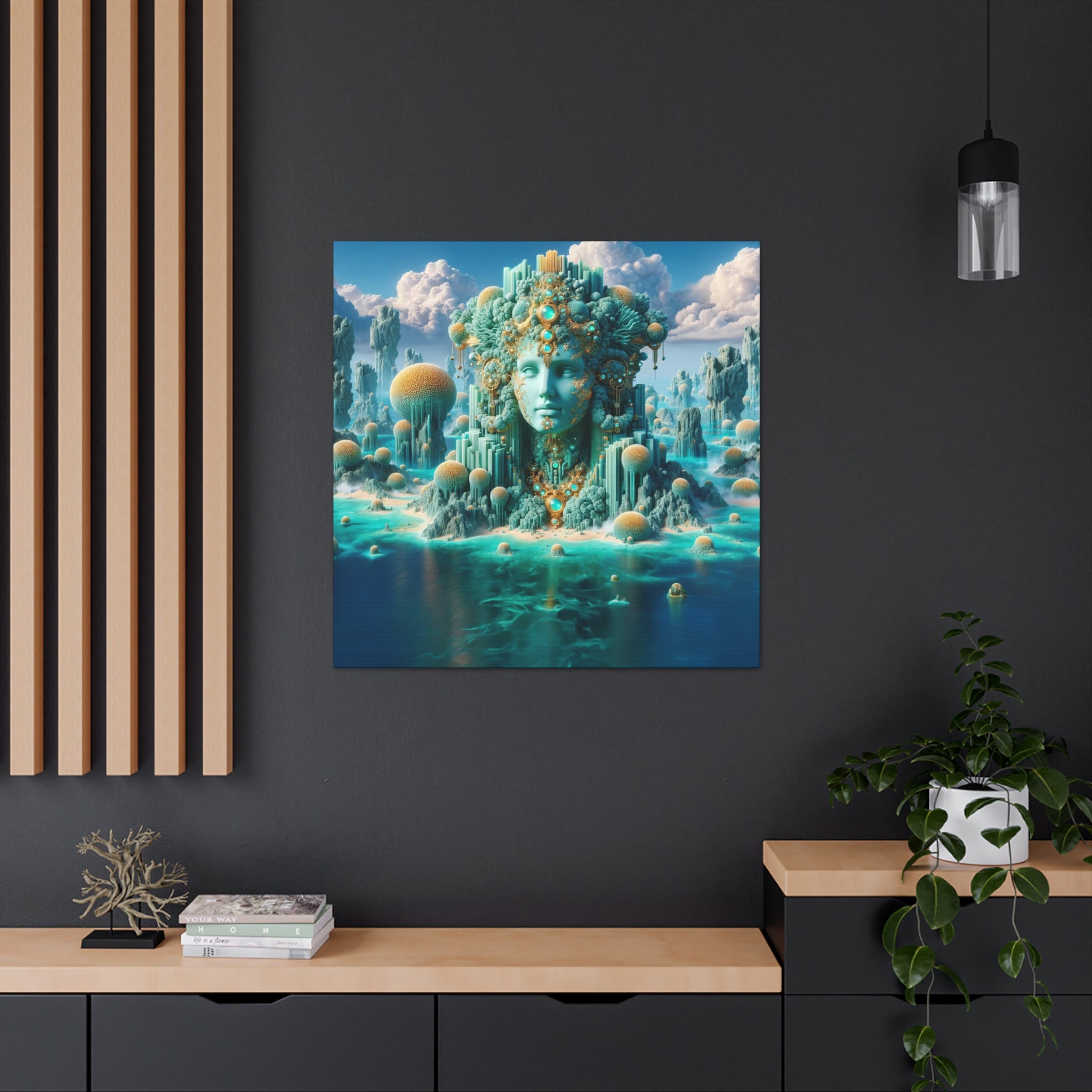 Landscape No. 19: Empress of Equilibrium Printed Canvas