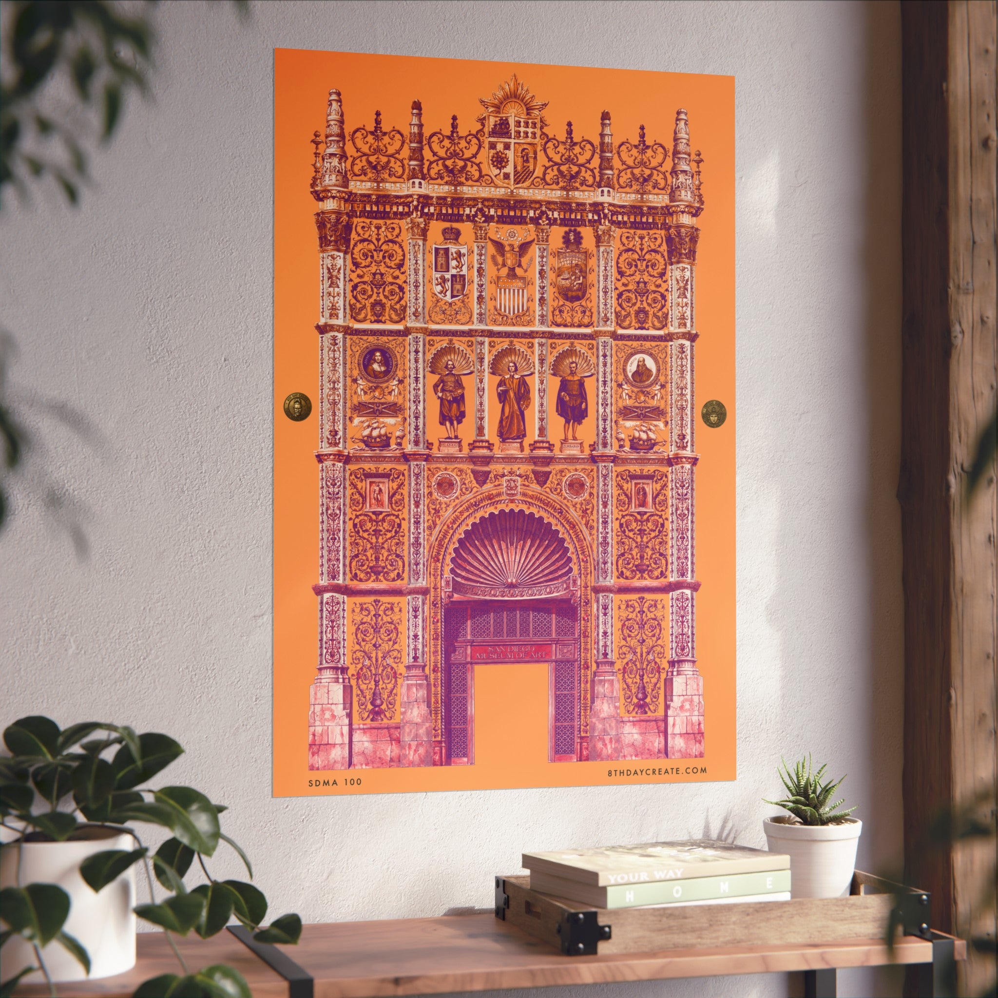 SDMA 100 by 8th Day Create® "SUNSET" Poster Print