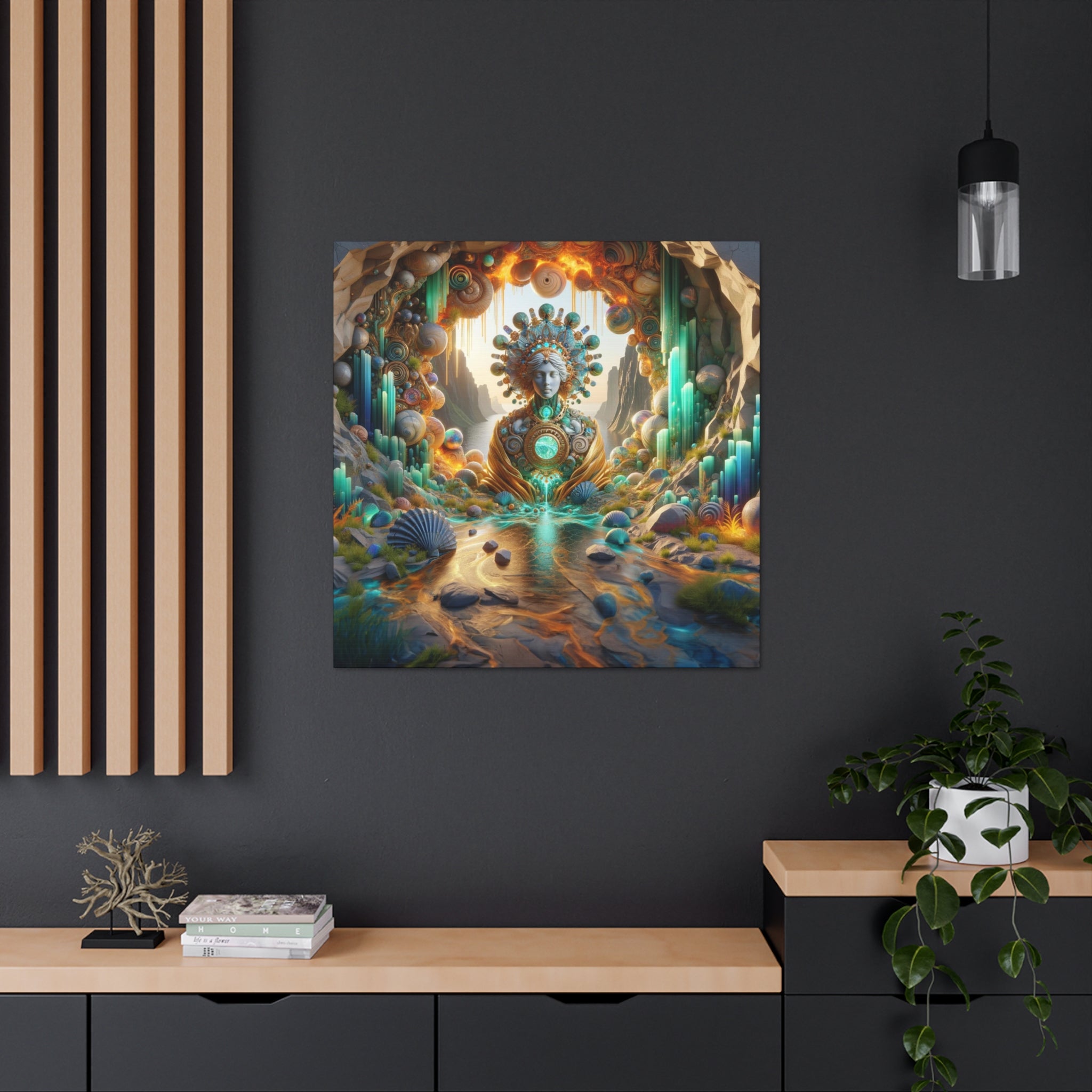 Landscape No. 13: Aurora of Aspiration Printed Canvas