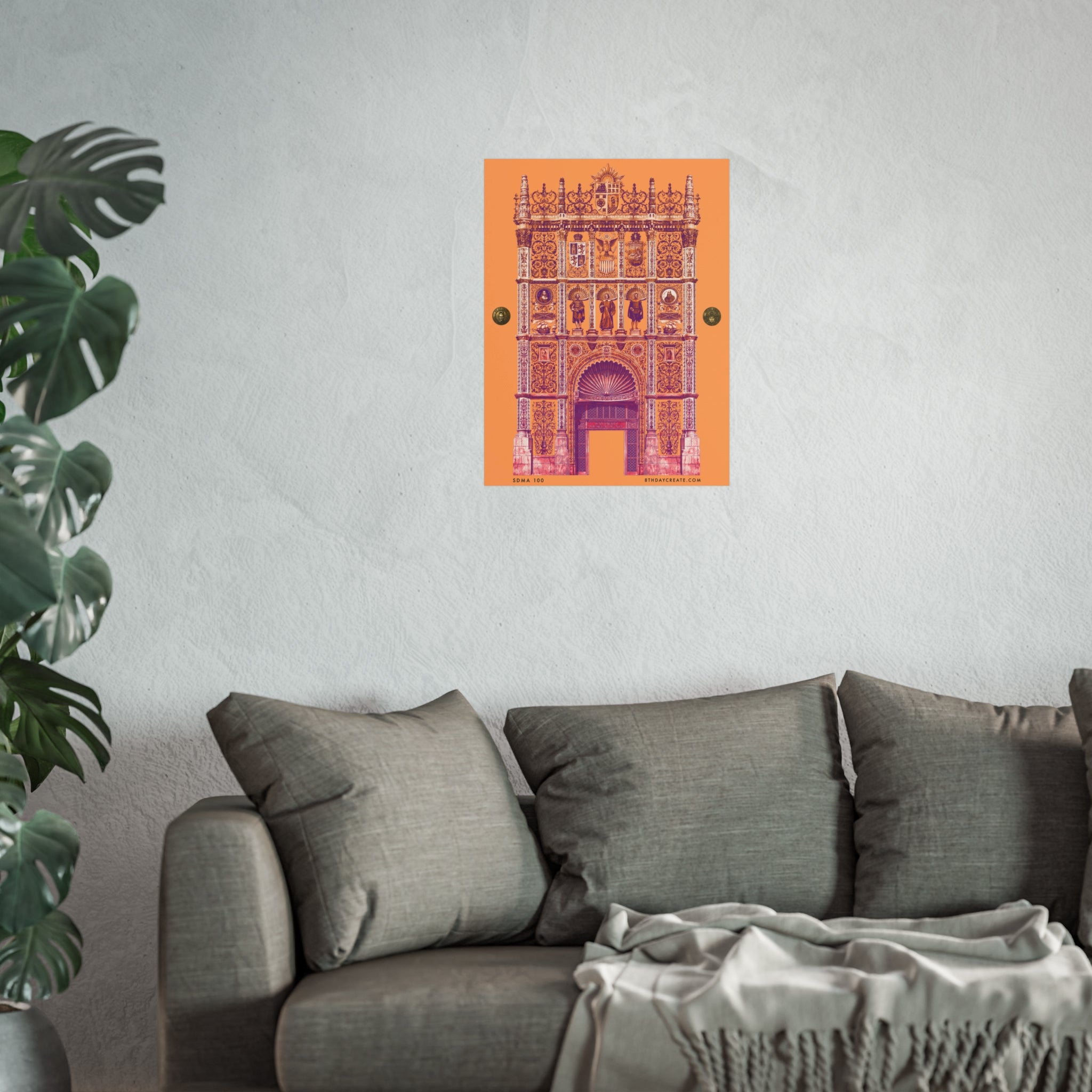 SDMA 100 by 8th Day Create® "SUNSET" Poster Print