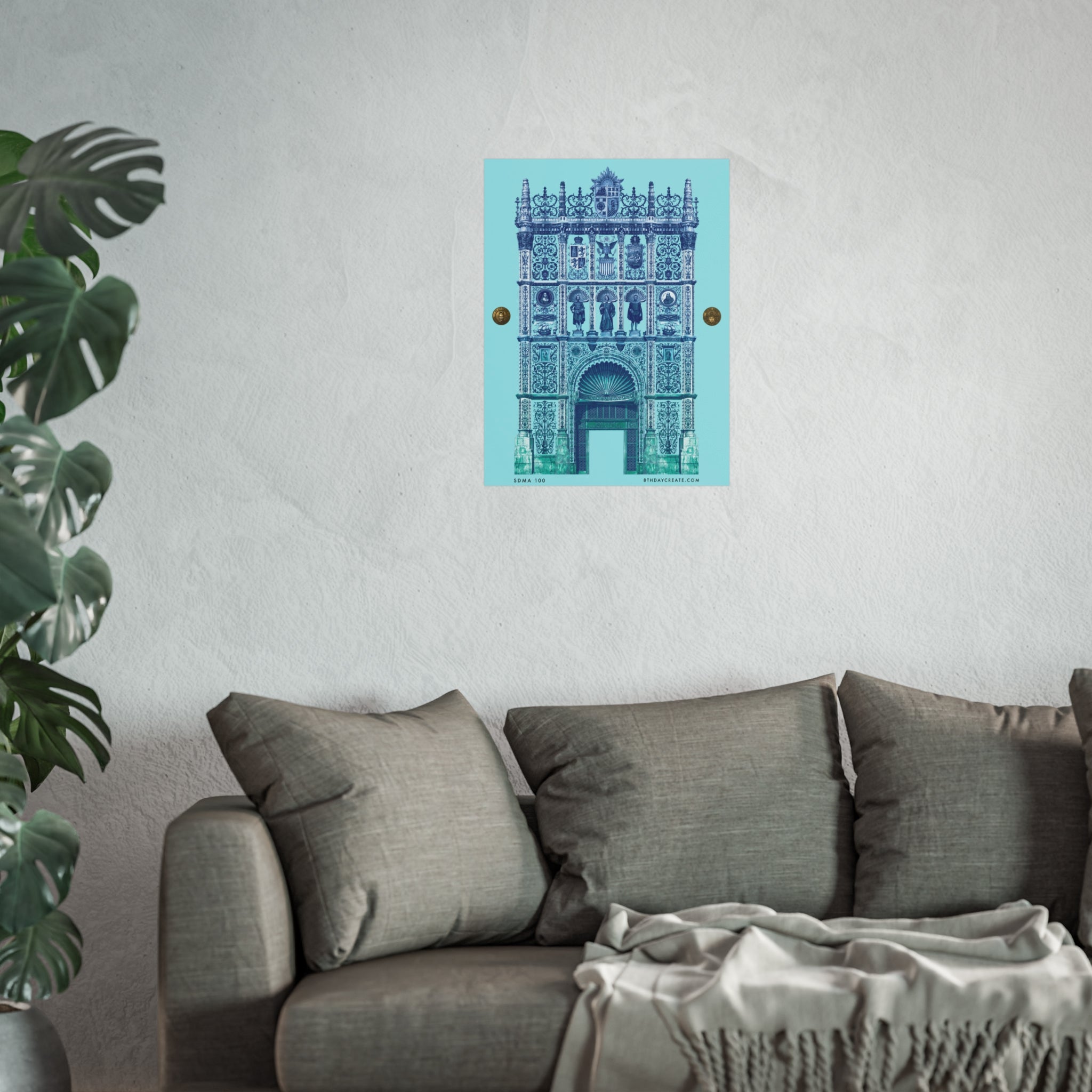 SDMA 100 "PACIFIC" SDMA 100 by 8th Day Create® Poster Print