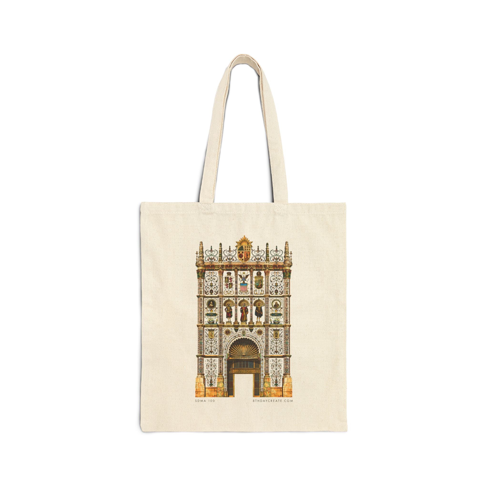 SDMA 100 by 8th Day Create® Cotton Canvas Tote Bag