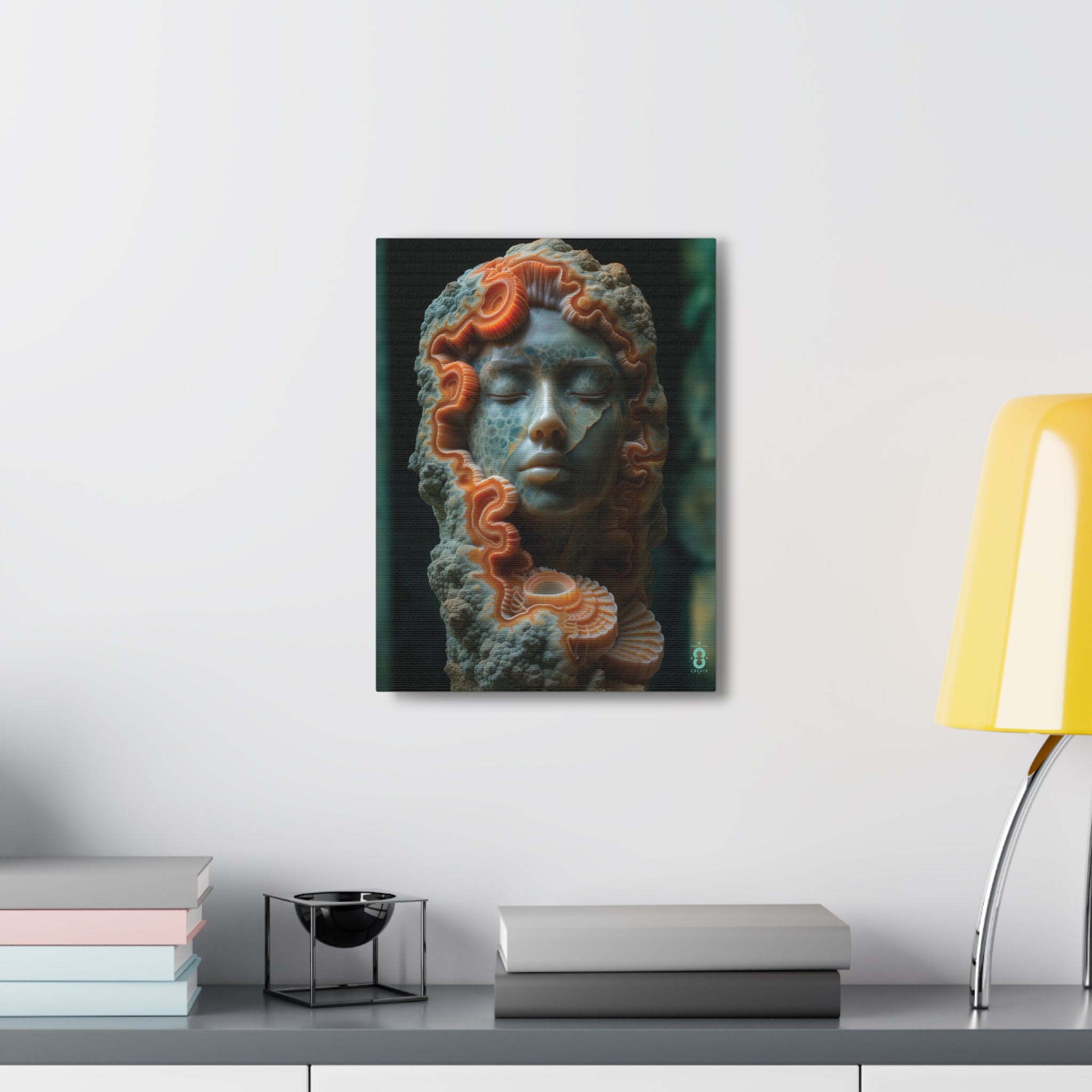 Love Stoned No. 4: •Amphitrite• Printed Canvas