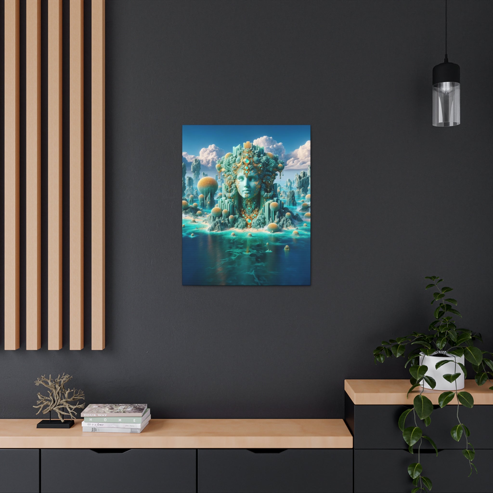 Landscape No. 19: Empress of Equilibrium Printed Canvas
