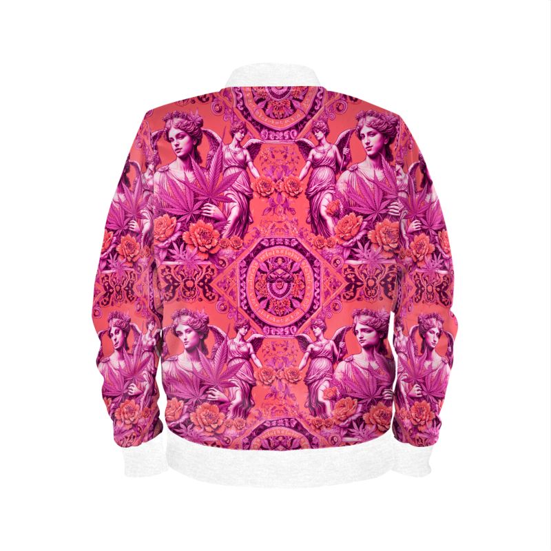 Venus in Bloom Reversible Bomber Jacket