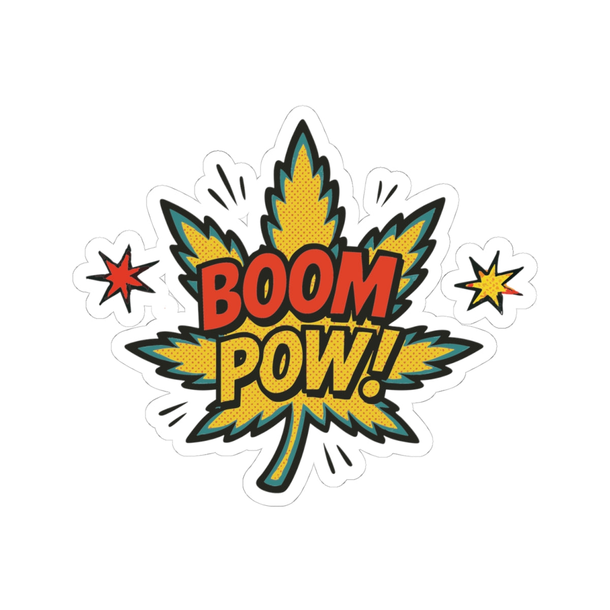 Farmer Tom x 8th Day Create® "Boom Pow!" Sticker