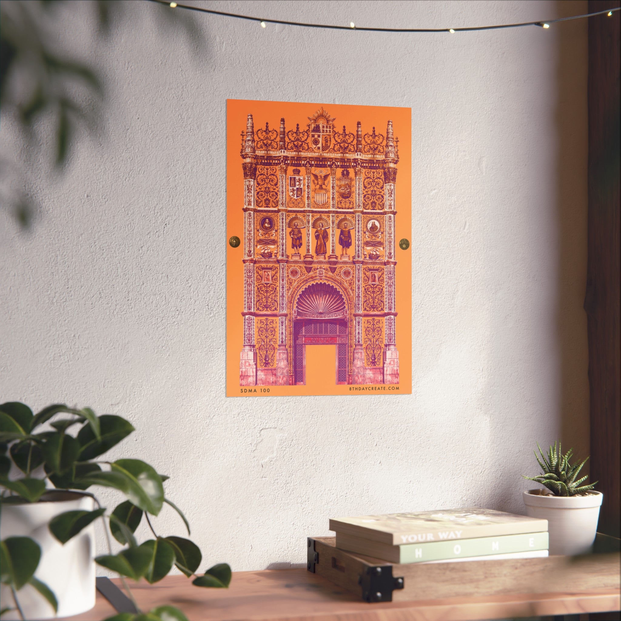 SDMA 100 by 8th Day Create® "SUNSET" Poster Print