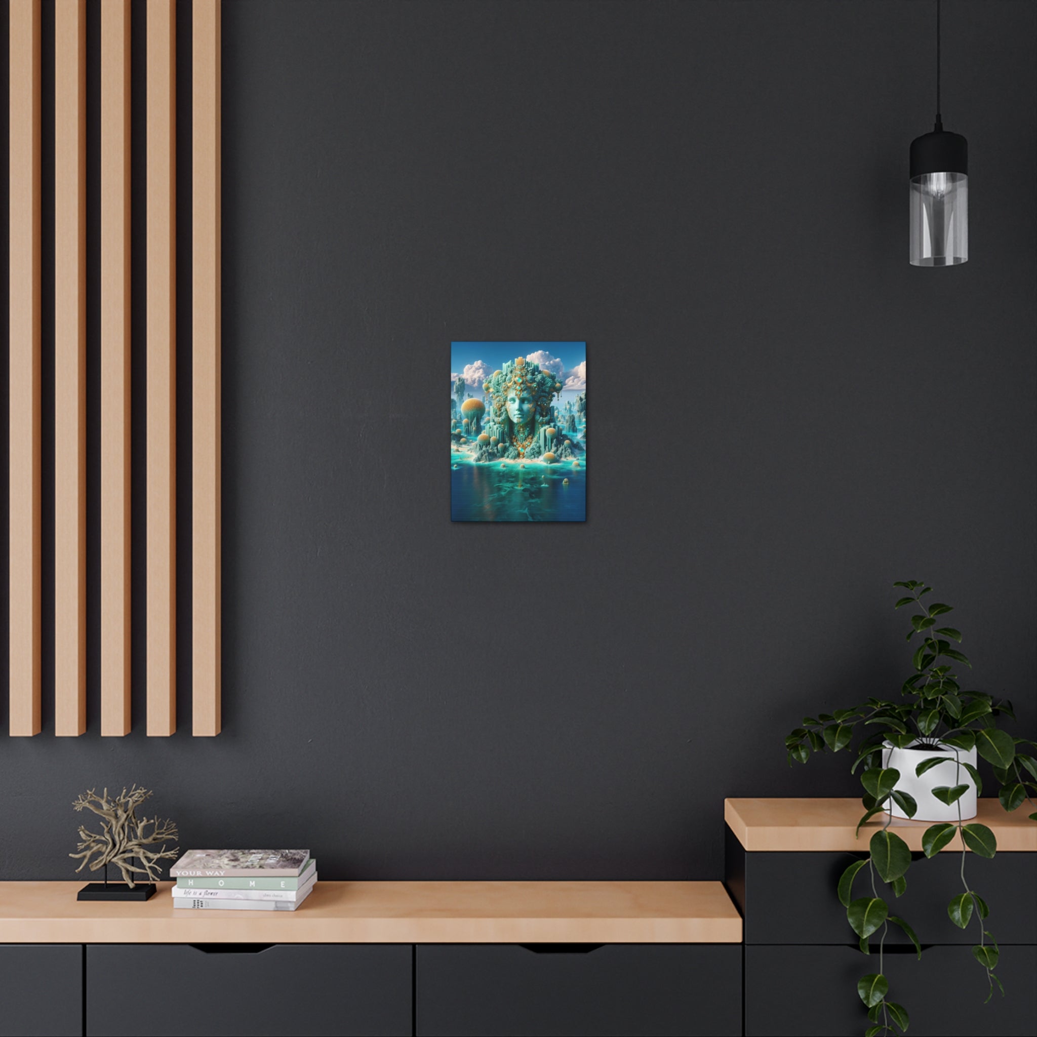 Landscape No. 19: Empress of Equilibrium Printed Canvas