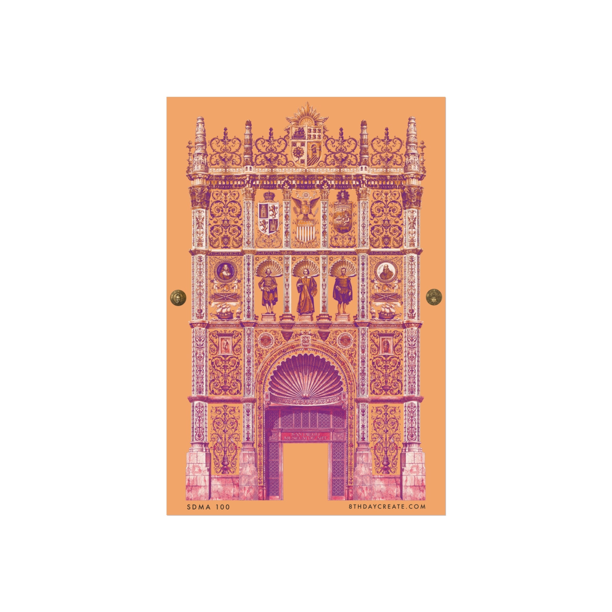 SDMA 100 by 8th Day Create® "SUNSET" Poster Print