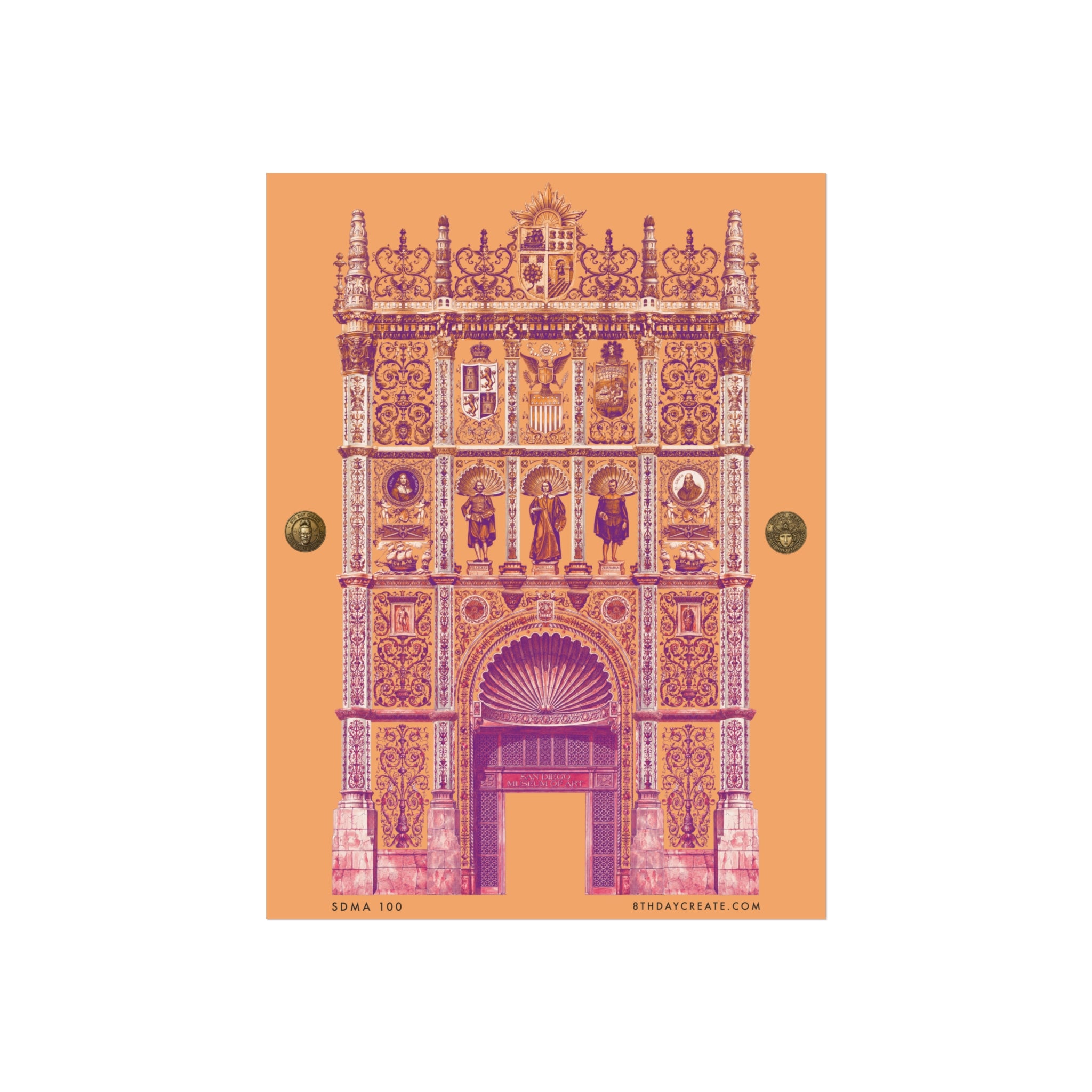 SDMA 100 by 8th Day Create® "SUNSET" Poster Print