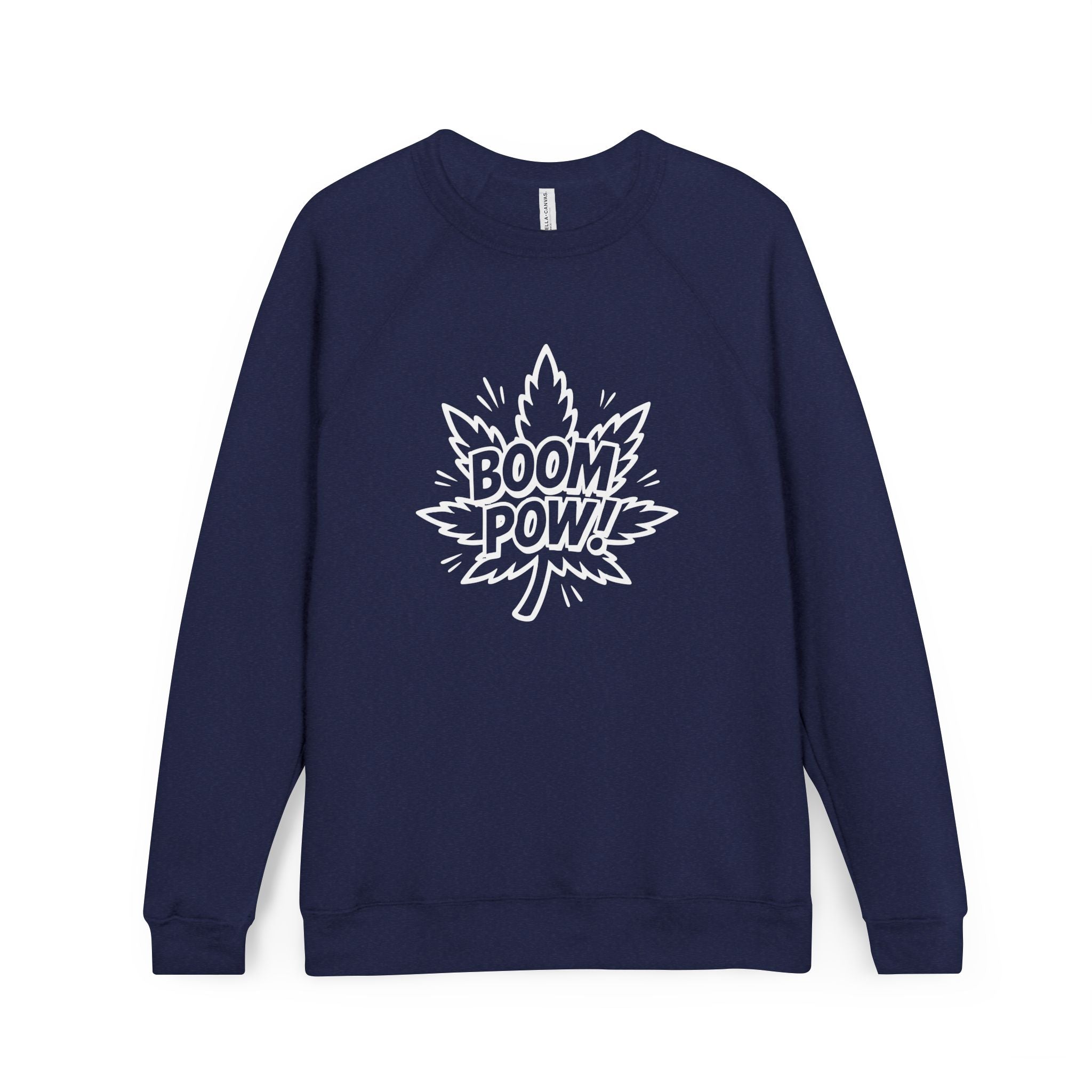 Farmer Tom x 8th Day Create® Boom Pow! Unisex Fleece Raglan Sweatshirt