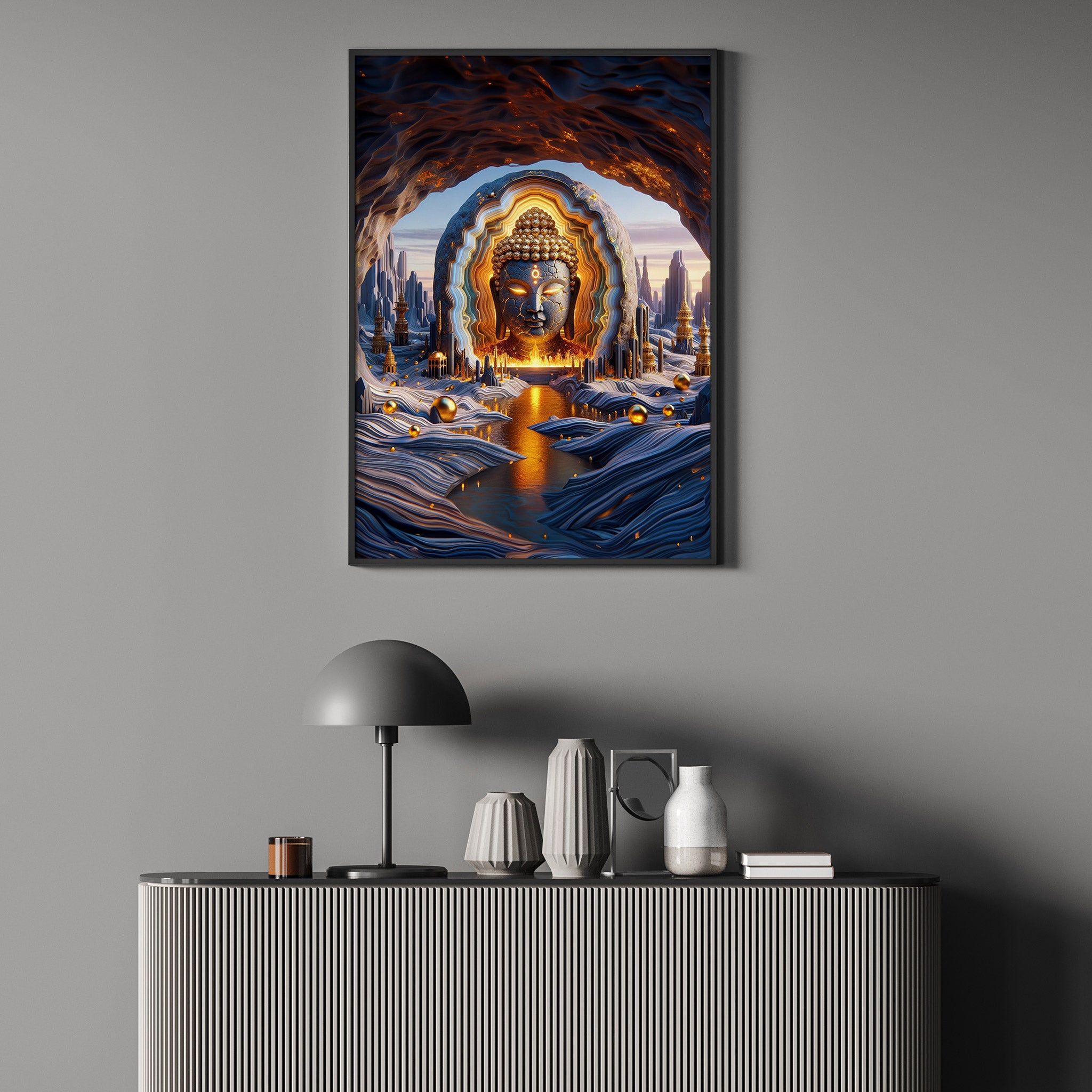 Landscape No. 10: Maitreya Printed Canvas