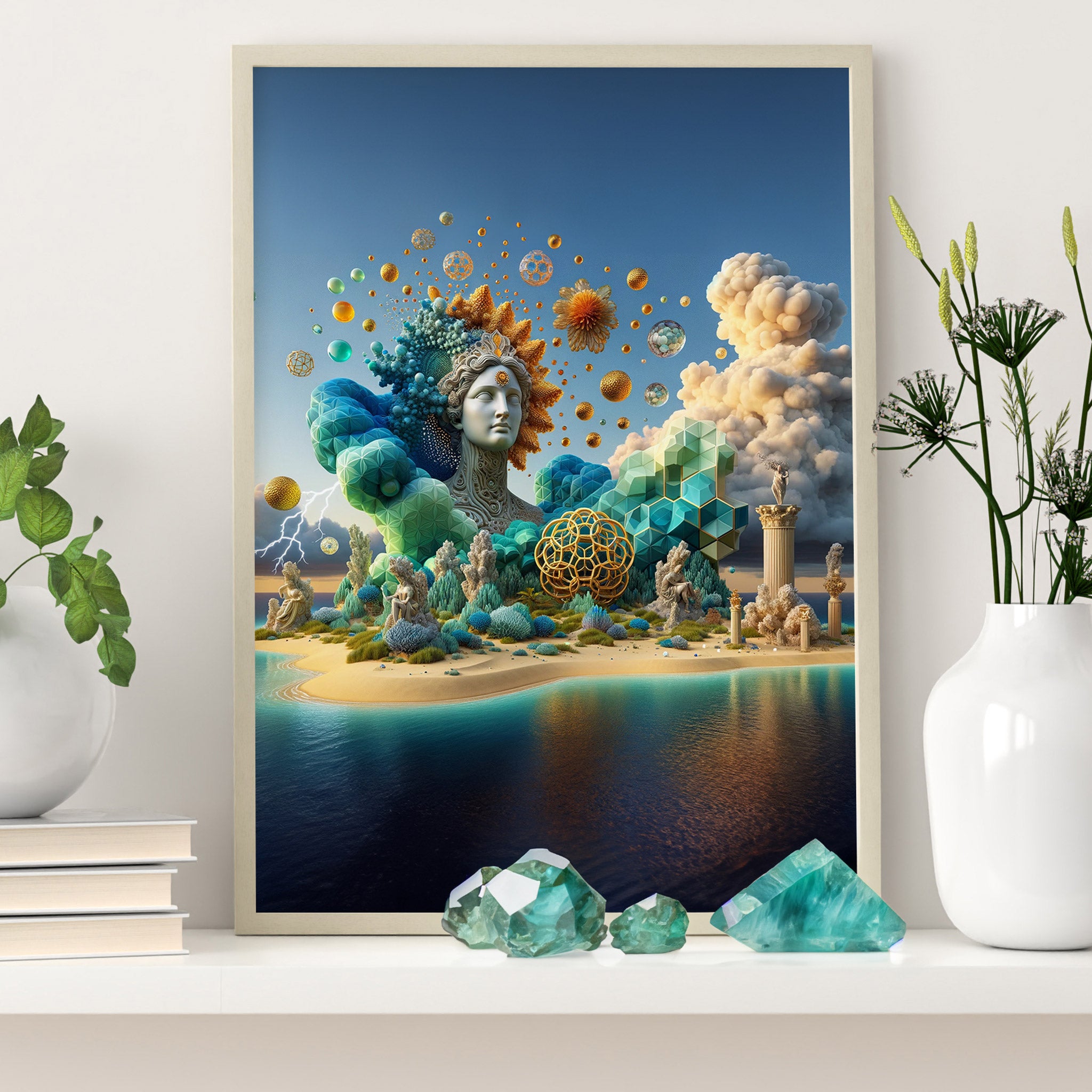 Landscape No. 16: Dreamscape Dominion Printed Canvas