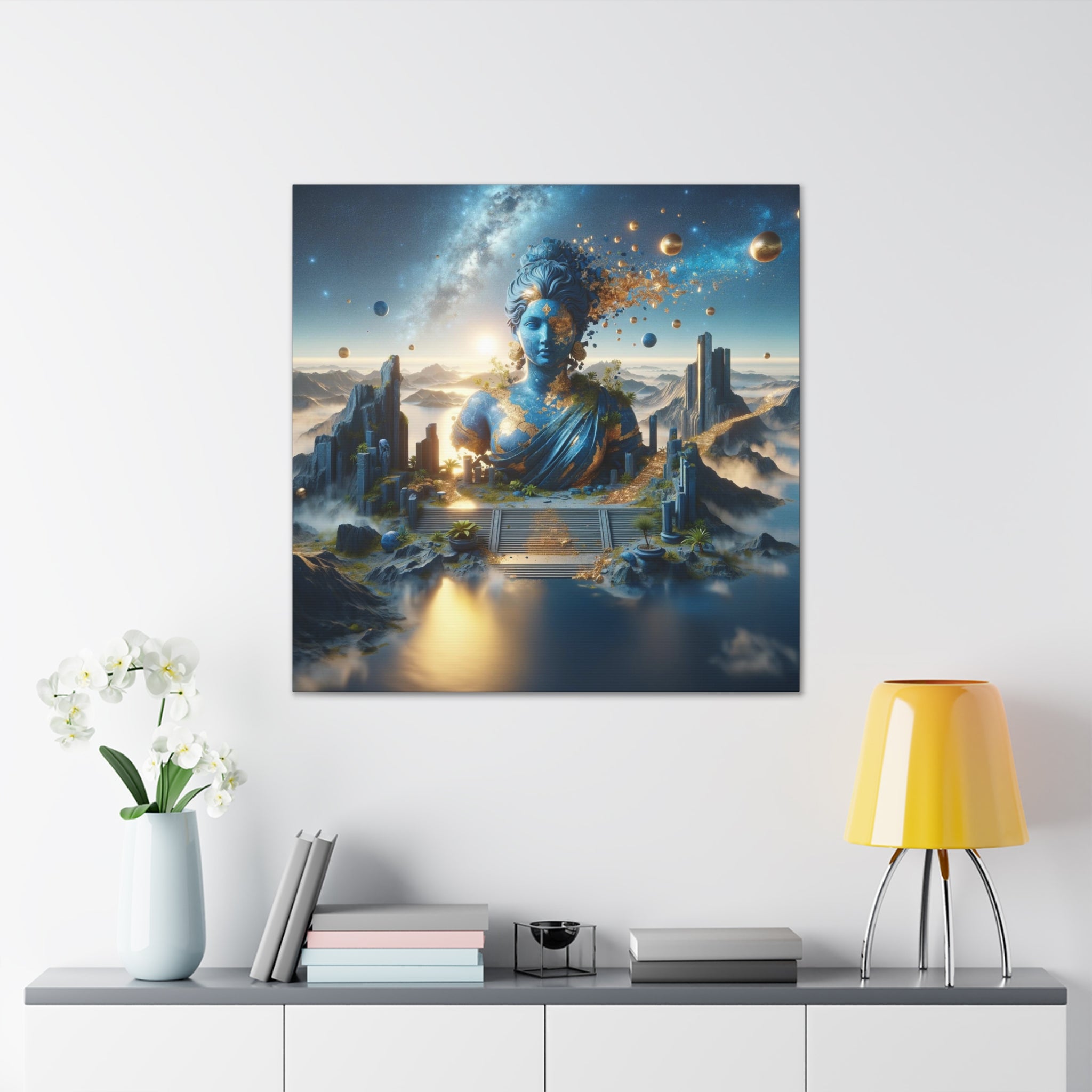 Landscape No. 25:  Sovereign of Stars Printed Canvas