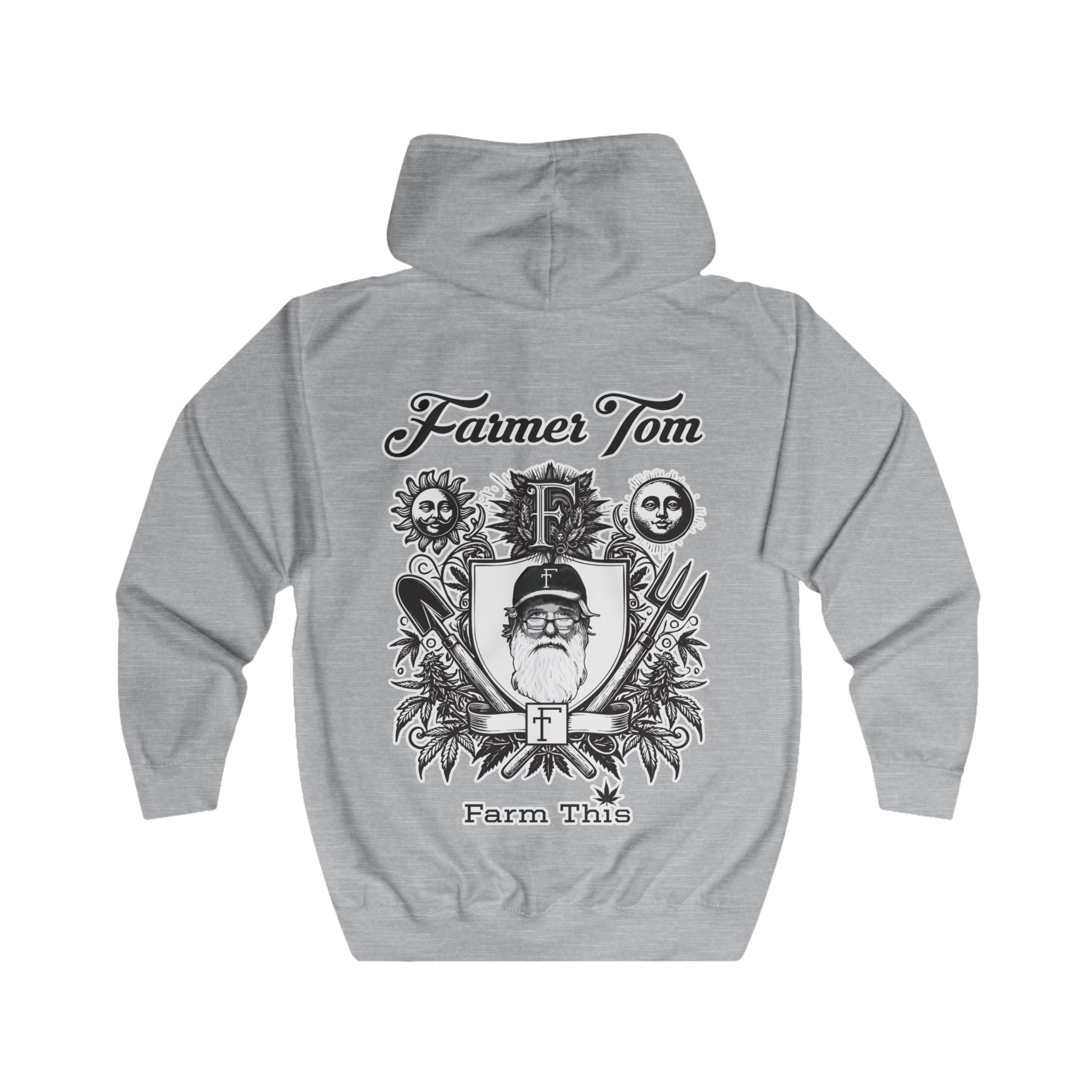 FARMER TOM X 8TH DAY CREATE Unisex Full Zip Hoodie