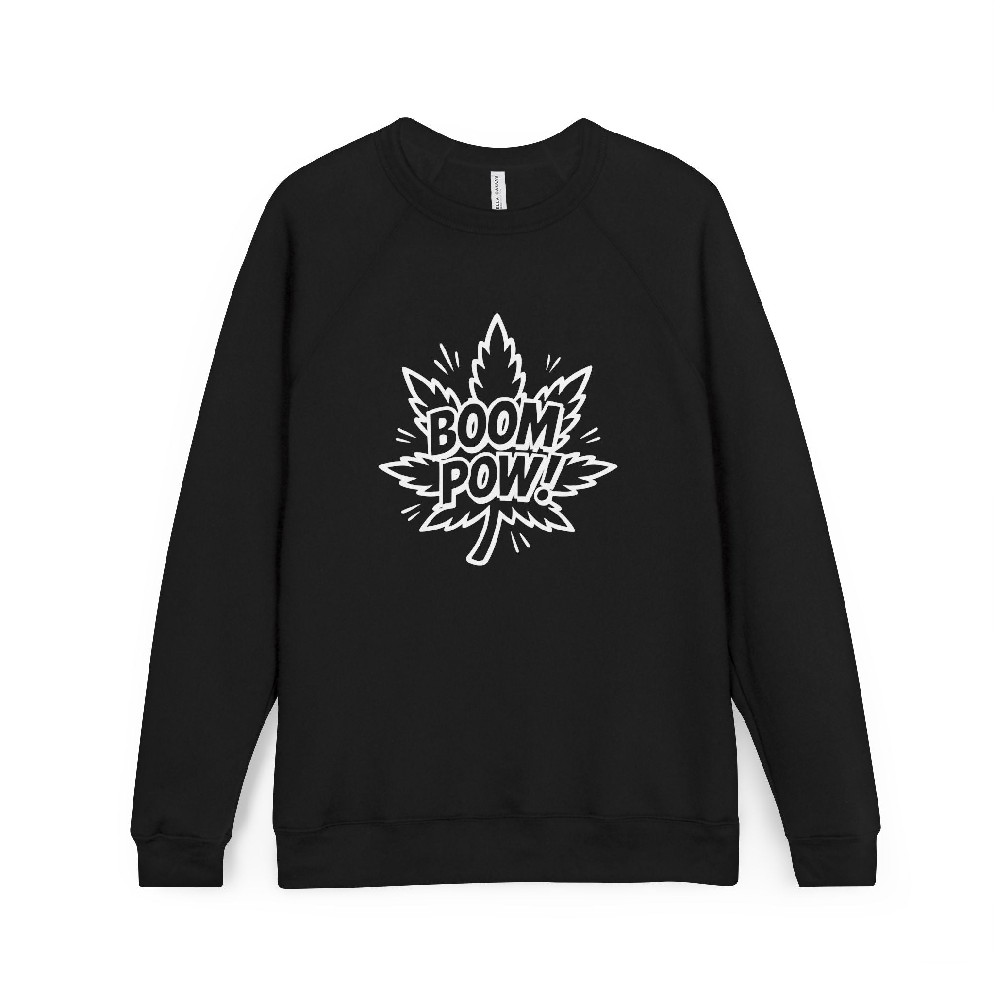 Farmer Tom x 8th Day Create® Boom Pow! Unisex Fleece Raglan Sweatshirt