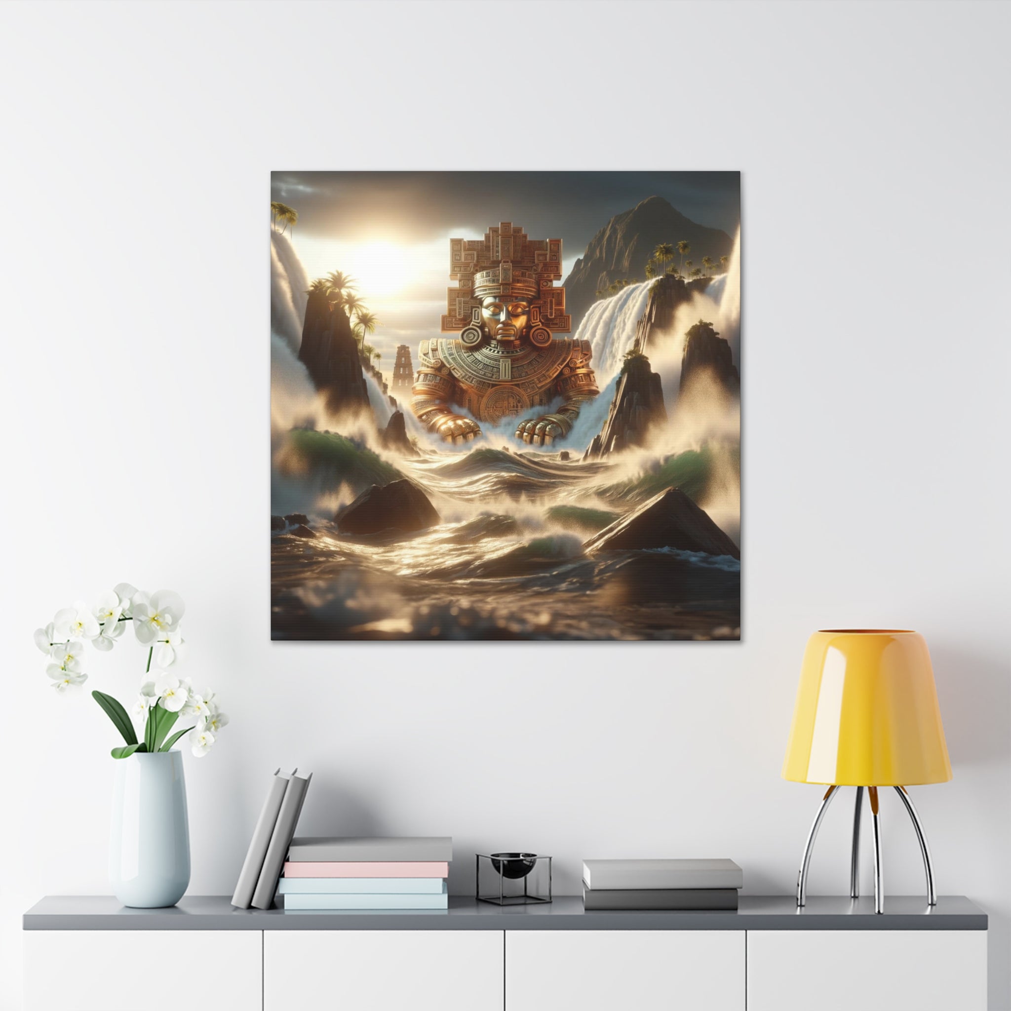 Landscape No. 30: Majesty of the Maelstrom Printed Canvas