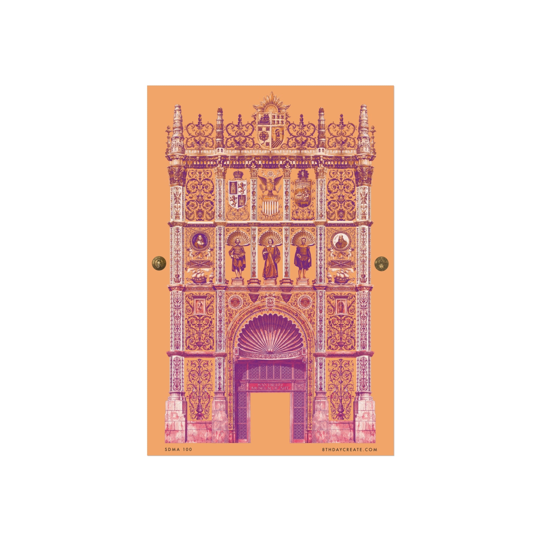 SDMA 100 by 8th Day Create® "SUNSET" Poster Print