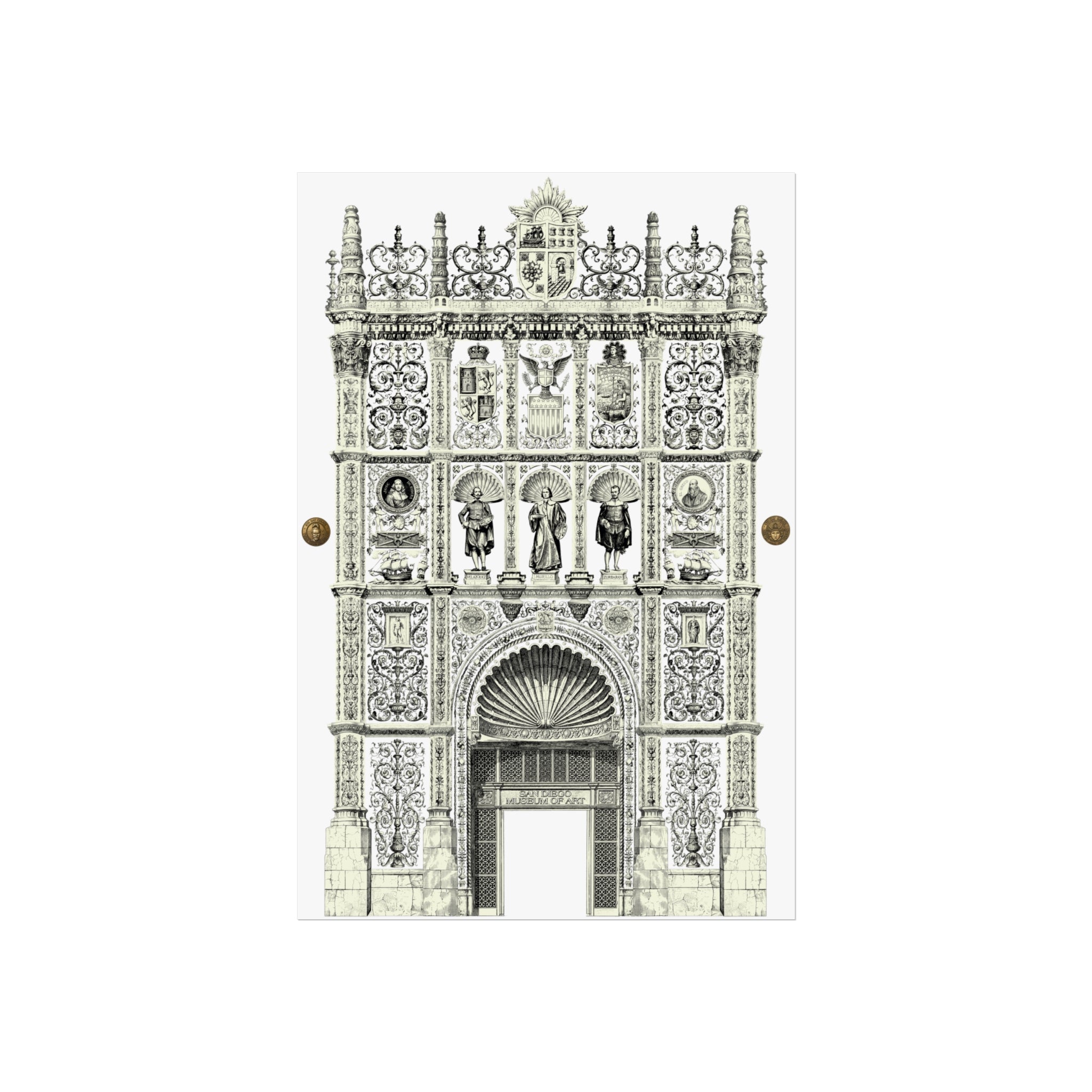 SDMA 100 "BLACK & WHITE" Poster Print