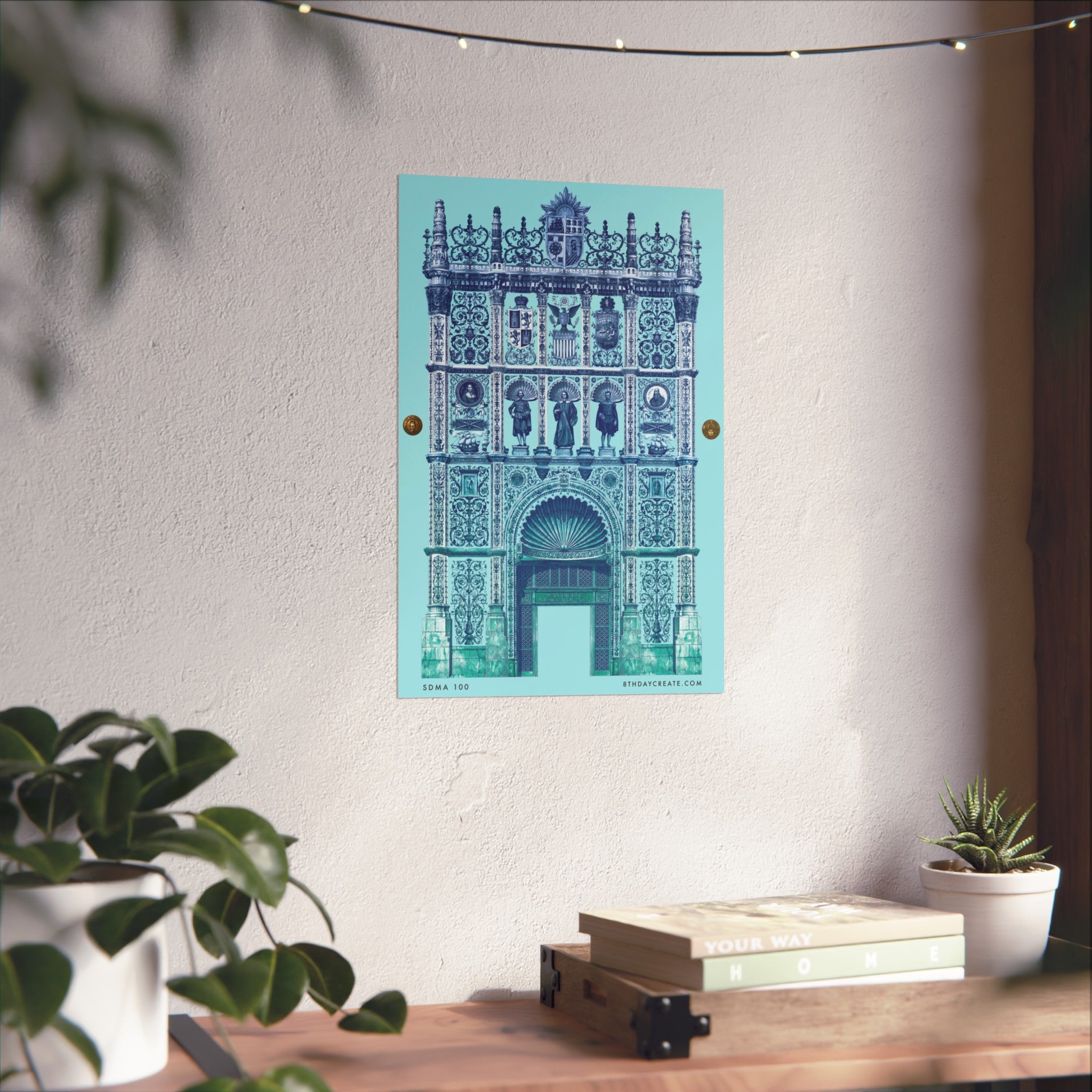 SDMA 100 "PACIFIC" SDMA 100 by 8th Day Create® Poster Print