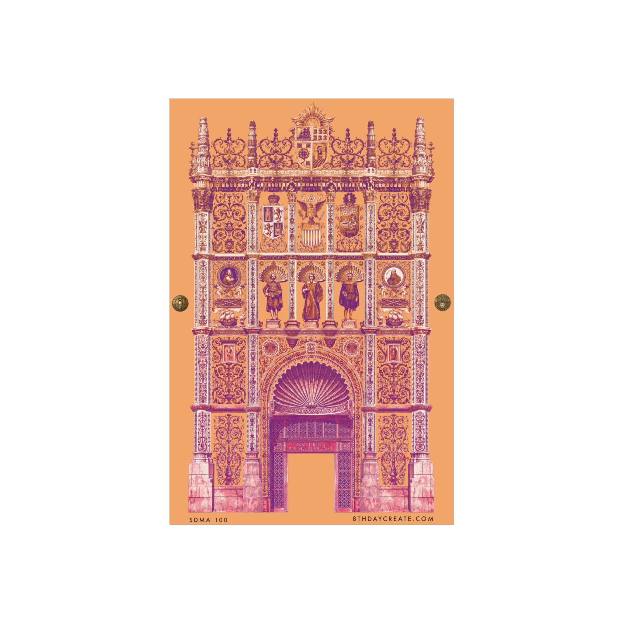 SDMA 100 by 8th Day Create® "SUNSET" Poster Print