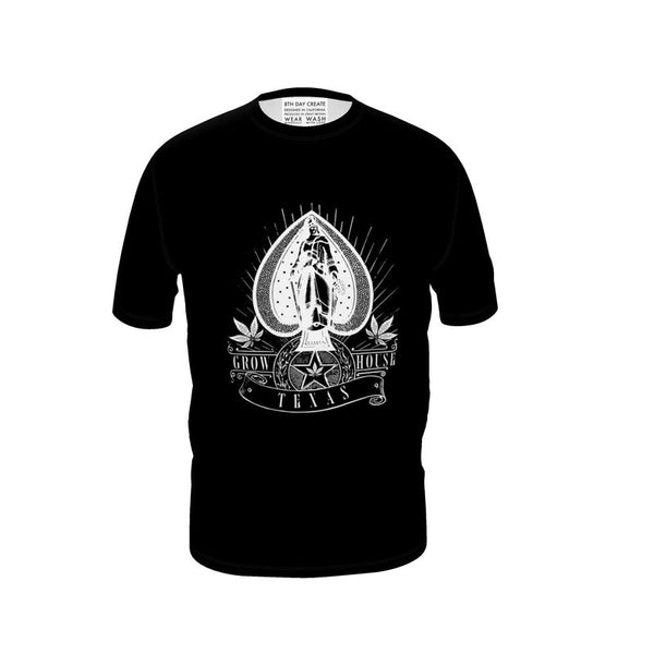 Growhouse Texas: Aces Black T Shirt