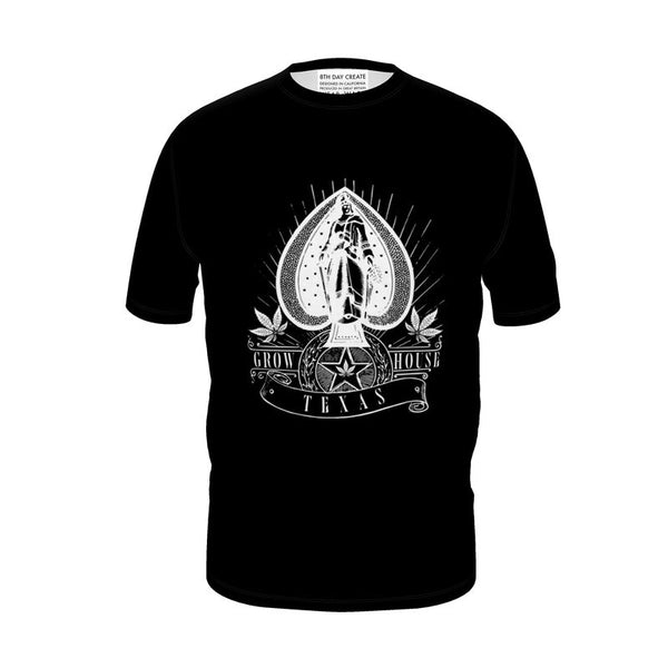 Growhouse Texas: Aces Black T Shirt