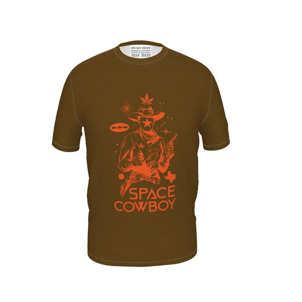 Growhouse Texas: Space Cowboy Brown T Shirt