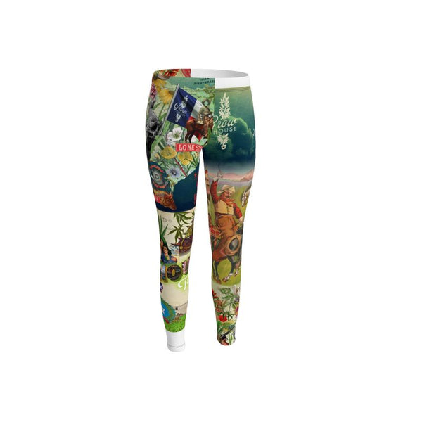 Growhouse Texas<BR>"Collage" Leggings
